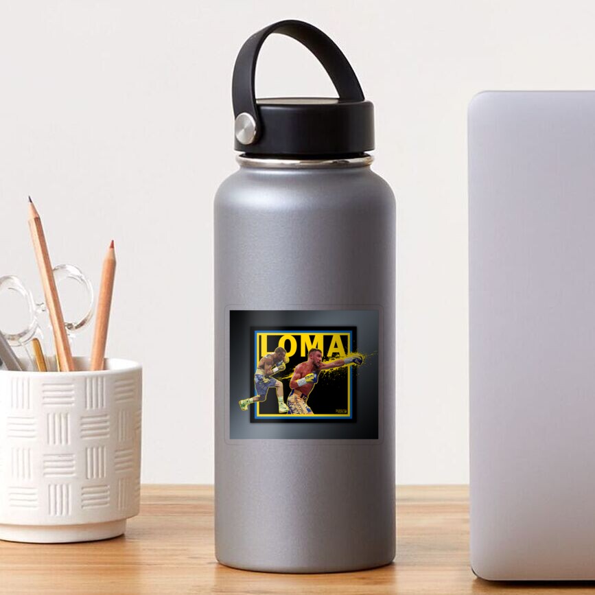Lomachenko Artwork by shunsukevisuals with background Sticker
