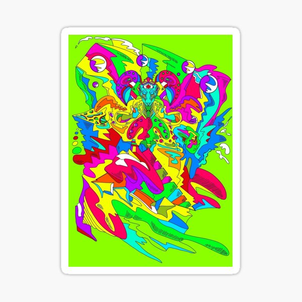 Toltek Meditative State Sticker