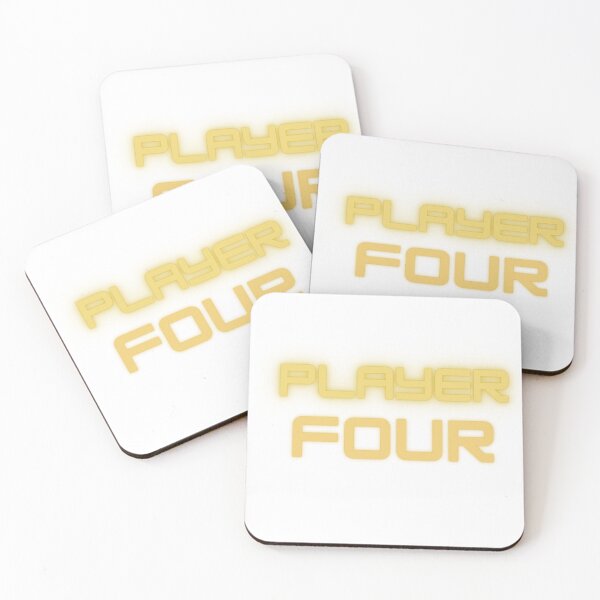 Item preview, PLAYER FOUR designed and sold by carlistickers.
