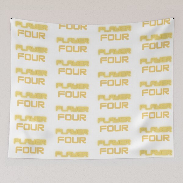 Item preview, PLAYER FOUR designed and sold by carlistickers.