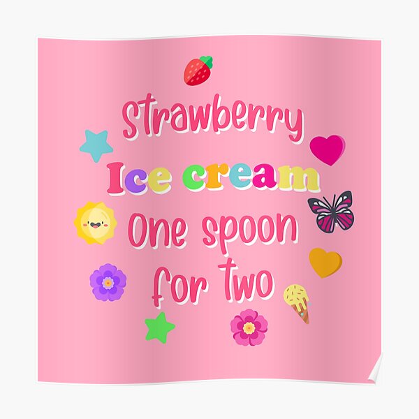 "Strawberry ice cream, one spoon for two Olivia Rodrigo Deja vu