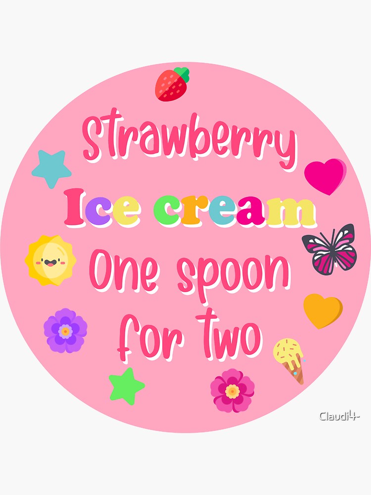 "Strawberry ice cream, one spoon for two Olivia Rodrigo Deja vu