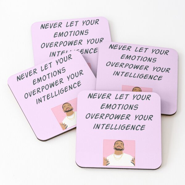 Item preview, Never let your emotions overpower your intelligence designed and sold by TurboCrazy.