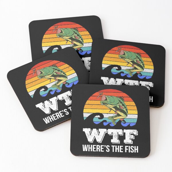 Item preview, WTF Where's The Fish I designed and sold by Lemon Pepper.