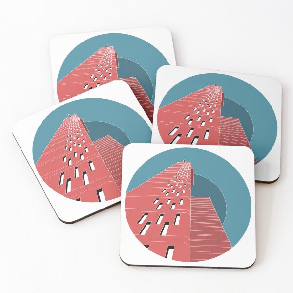 Item preview, Balfron Tower Print, Tower Hamlets, London Print, Brutalist, Brutalism, Architecture, Circle designed and sold by sketchingarchi.
