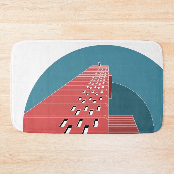 Item preview, Balfron Tower Print, Tower Hamlets, London Print, Brutalist, Brutalism, Architecture, Circle designed and sold by sketchingarchi.