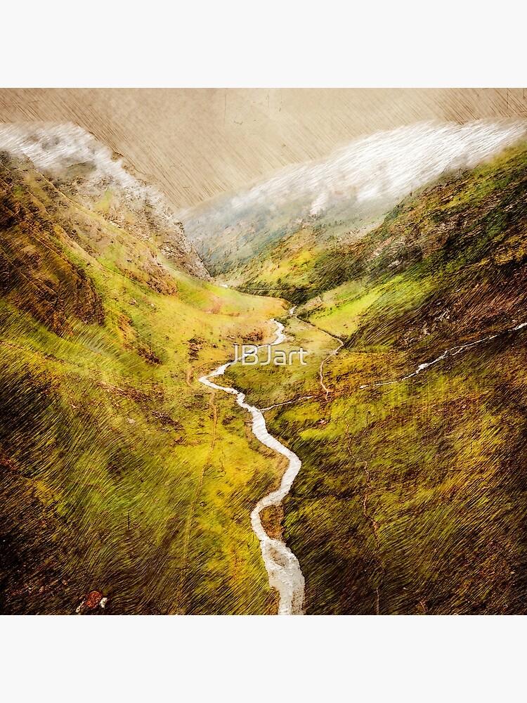 Aosta Italy landscape painting #italy by JBJart