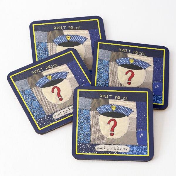 Item preview, Quilt Police: Quilt Back Quincy designed and sold by SAMGordonART.