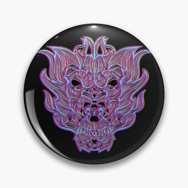 Item preview, Purple Dragon Head designed and sold by Trinket-Trickster.