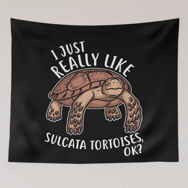 Item preview, Sulcata Tortoises: Really Like Them designed and sold by Clara Hollins.