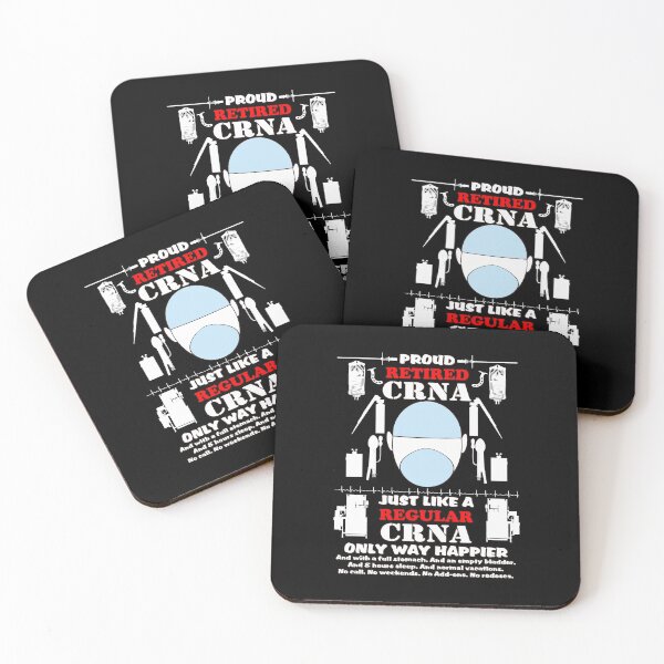 Item preview, Proud Retired Crna Humorous Funny Novelty Anesthesia designed and sold by ribbinjunk.