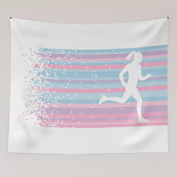 Item preview, Keep Running Soft Pastel Dispersion Edition  designed and sold by XavierWendling.