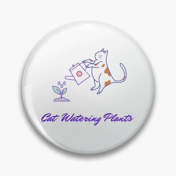 Item preview, cat and plante designed and sold by Mery-Bella.