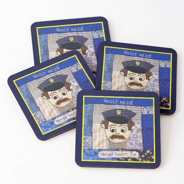 Item preview, Quilt Police: Thread Tension Tim designed and sold by SAMGordonART.