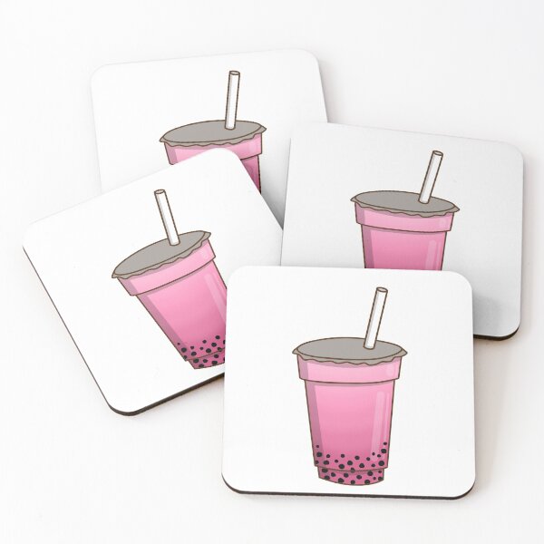 Aperçu de l'œuvre boisson rose boba créée et vendue par AvaWillowB.