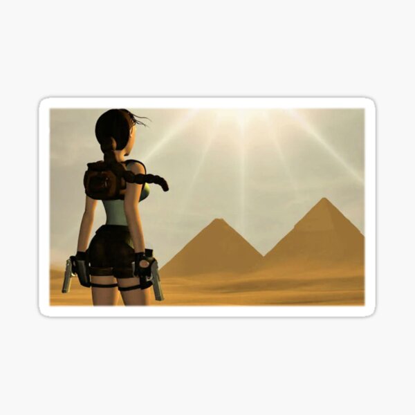 Tomb Raider 4 Egypt Sticker