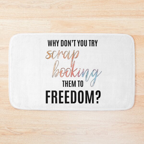 Artikelvorschau, Von Trollen inspiriertes „Warum versuchst du es nicht mit Scrapbooking …?“ entworfen und verkauft von mulberrydragon.