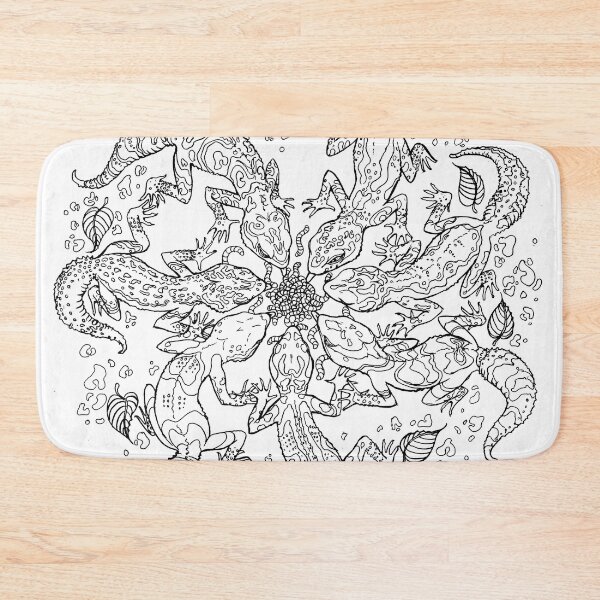Item preview, Fresh Geckos - Line art designed and sold by ErrantFlame.