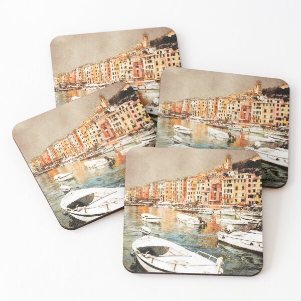 Item preview, Portovenere Italy landscape painting #italy designed and sold by JBJart.