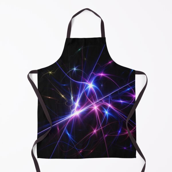 Item preview, Beautiful Abstract Pattern Of Colored Smooth Lines On A Black Background designed and sold by tatkhagata.