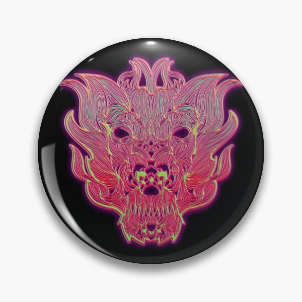 Item preview, Demon Dragon Head designed and sold by Trinket-Trickster.