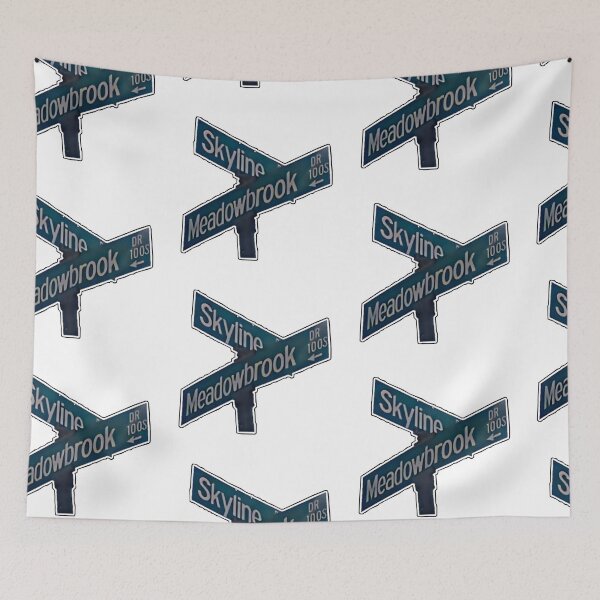 Item preview, Skyline & Meadowbrook Drive Street Signs designed and sold by storminstakk.