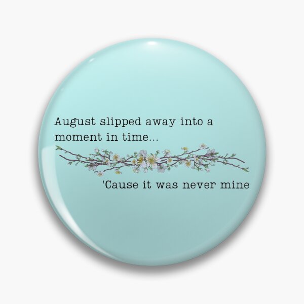 Item preview, Cute august lyrics  designed and sold by Phiiilo.
