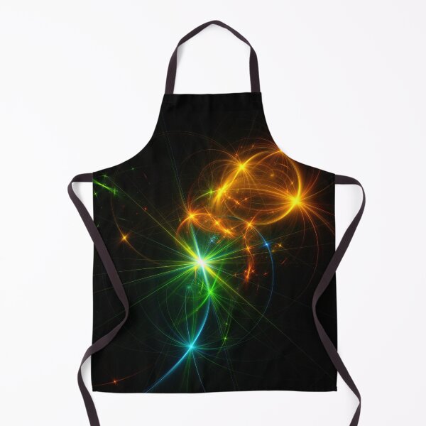 Item preview, Beautiful Abstract Pattern Of Colored Smooth Lines On A Black Background designed and sold by tatkhagata.
