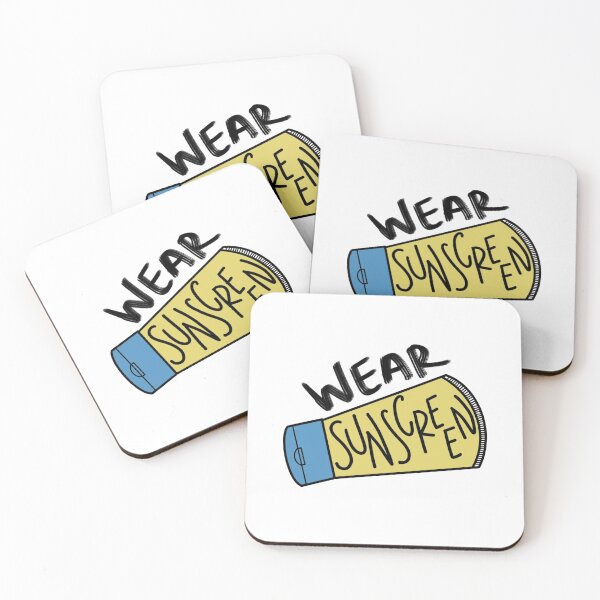 Item preview, Wear sunscreen- sticker designed and sold by Draw To Survive.