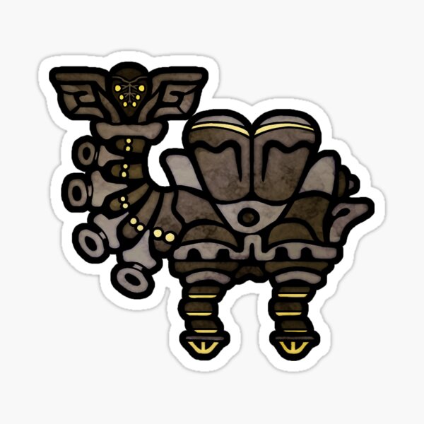 Stained Glass Humpy Camel Sticker