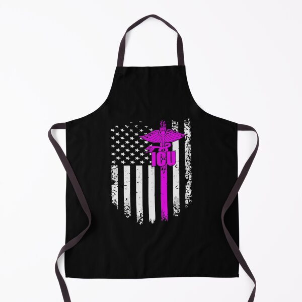 Item preview, Vintage Usa Icu Intensive Care Unit Nurse American Flag Gift designed and sold by elamlakini.