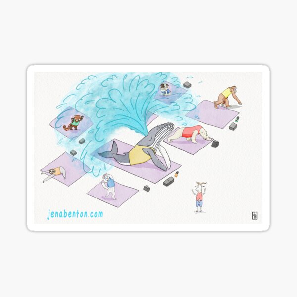 Exhale Sticker
