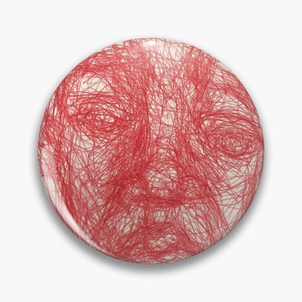 Item preview, red squiggly man designed and sold by Carly Zichella.