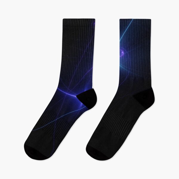 Item preview, Beautiful Abstract Pattern Of Colored Smooth Lines On A Black Background designed and sold by tatkhagata.