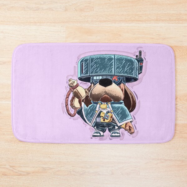 Item preview, Future Cyberpunk Dog Samurai Mr Ruff designed and sold by WeirdDemonGames.