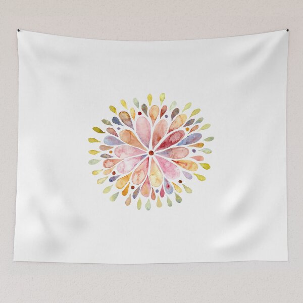 Item preview, Mandala Flower Water Color designed and sold by Archer25.