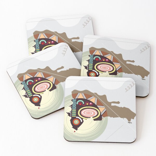 Item preview, Dominican Republic Stylized designed and sold by lanrestudio.