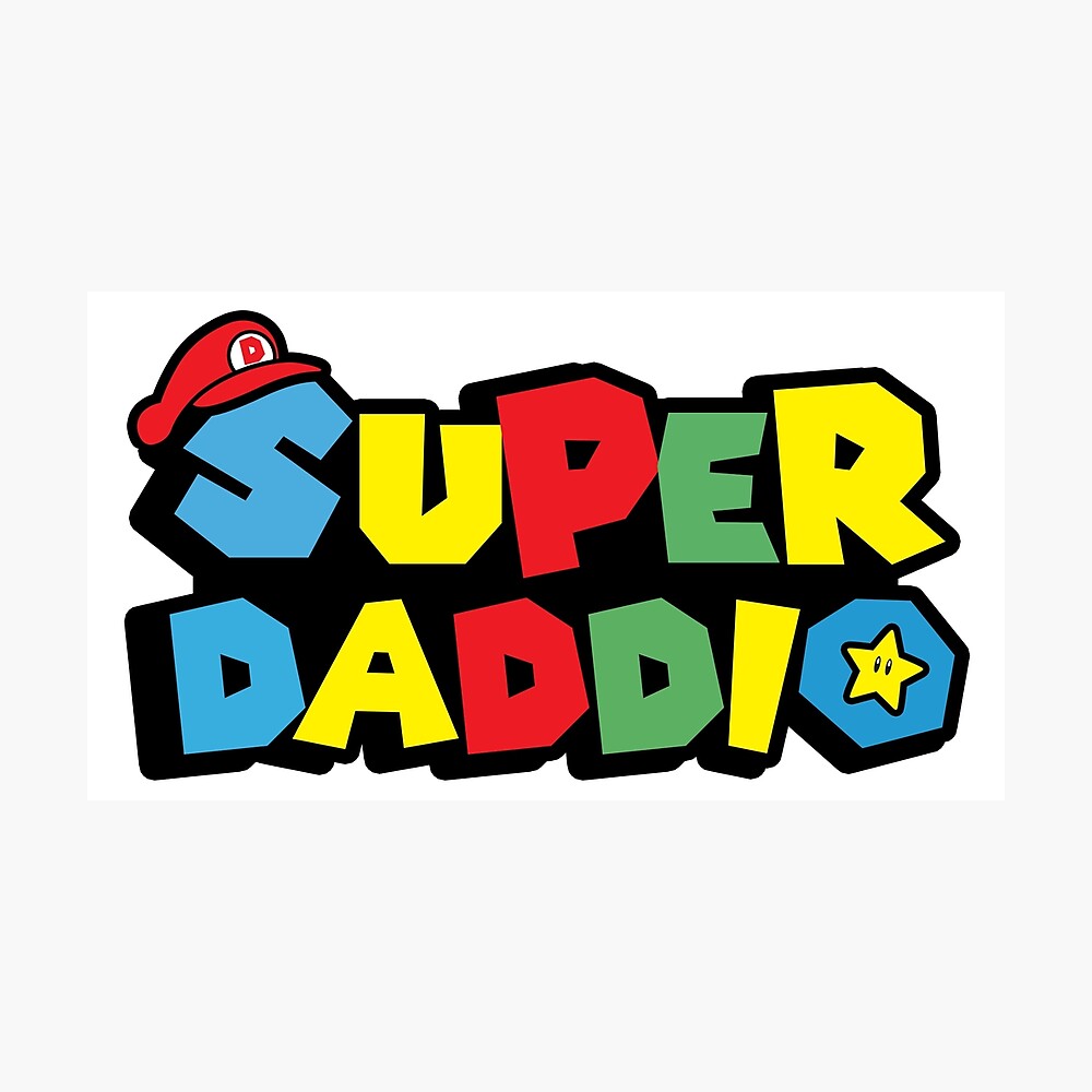 Super Daddio Svg Png Eps, Super Daddio Png, Mario Dad Svg, Mario Dad ...
