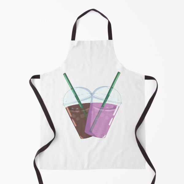 Item preview, Iced Coffee & Pink Milk Heart (2) designed and sold by Introvert Corner.