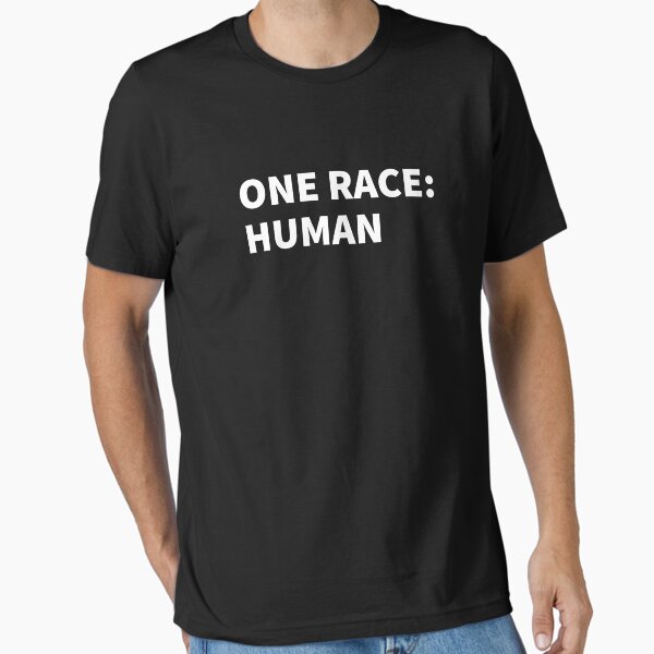 Item preview, One Race: Human designed and sold by T-ShirtGuy.