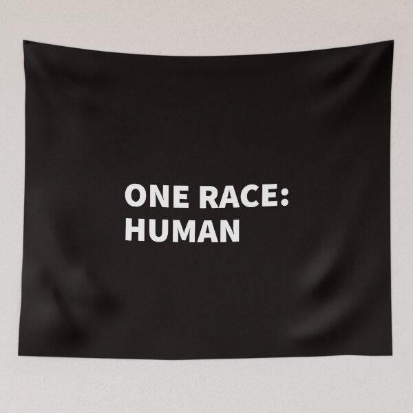 Item preview, One Race: Human designed and sold by T-ShirtGuy.