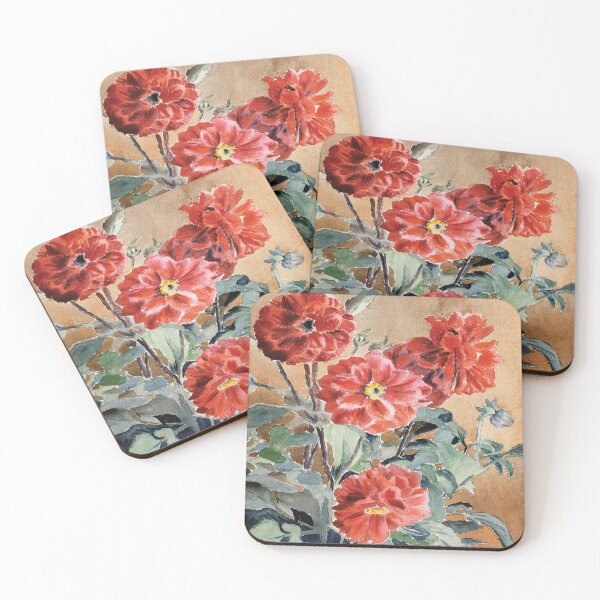 Item preview, Dahlias by Hannah Borger Overbeck designed and sold by Fiona-Lynn Designs.