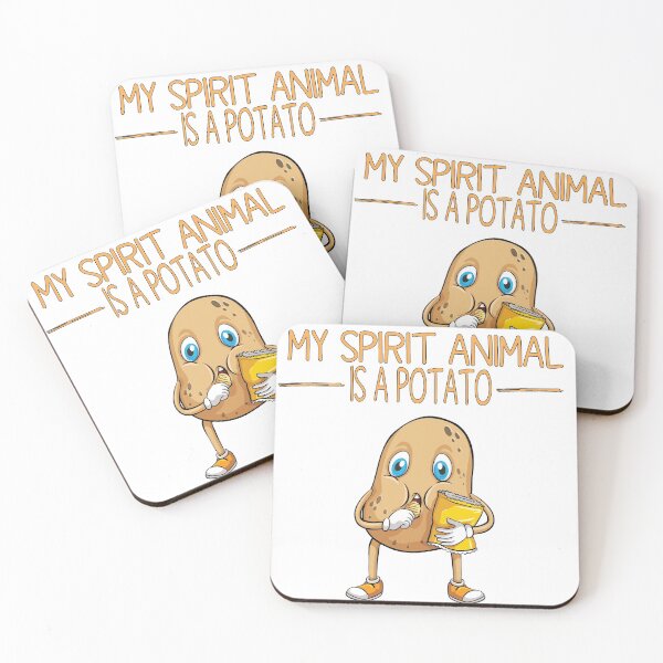 Item preview,  my spirit animal is a potato funny saying for potato lovers cute for mom for sister  designed and sold by mydreamcatcher.