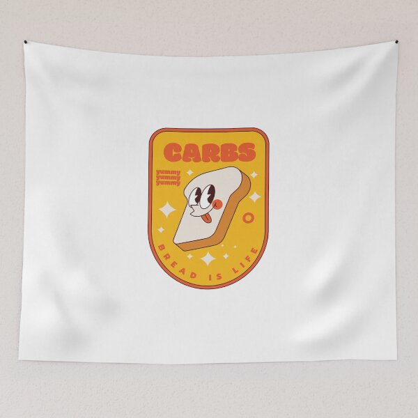 Item preview, Carbs Bread is Life designed and sold by CS Cairo.