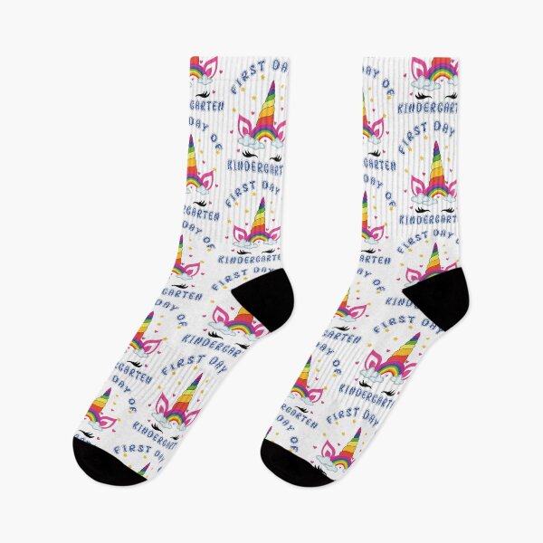 Item preview, Bonny Unicorn and Rainbow | First Day of Kindergarten designed and sold by Estrytee.