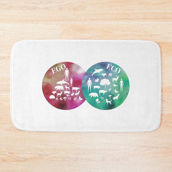 Item preview, ego vs eco, ecosistema, red ecológica de la tierra, red de galaxias designed and sold by challengecafe.