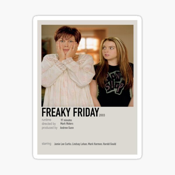 Item preview, Freaky Friday Movie Posters designed and sold by Alexandria456.