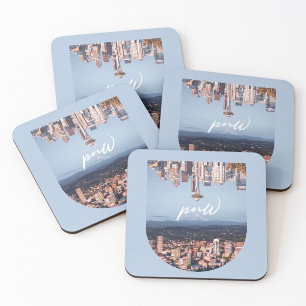 Item preview, PNW Skylines-Portland and Seattle designed and sold by anthonylonder.
