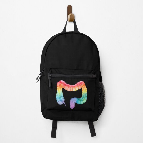 Item preview, Rainbow Watercolor Colon (dark) designed and sold by Alane Fideler.