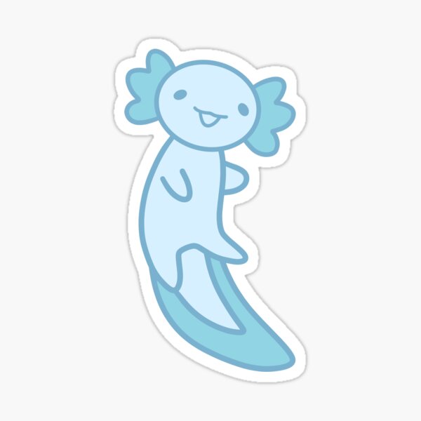 Produits Sur Le Theme Axolotl Bleu Redbubble